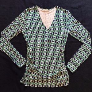 Boden Wrap V-Neck Top